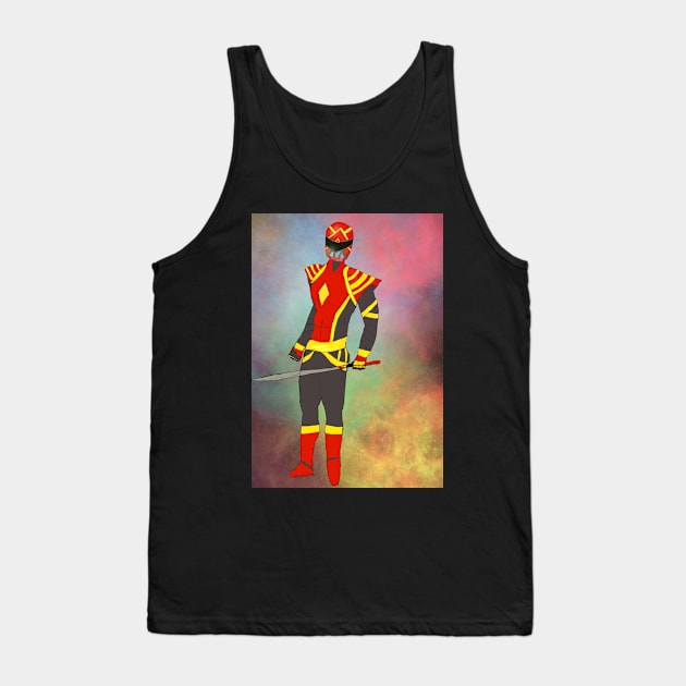 Omega Red Ranger Nova Tank Top by mattmall